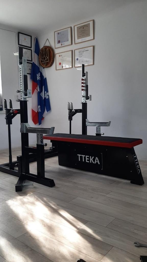 Competition combo rack (bench press + squats) (LF-32), Sport en Fitness, Fitnessmaterialen, Verzenden, Nieuw, Benen, Fitnessbank