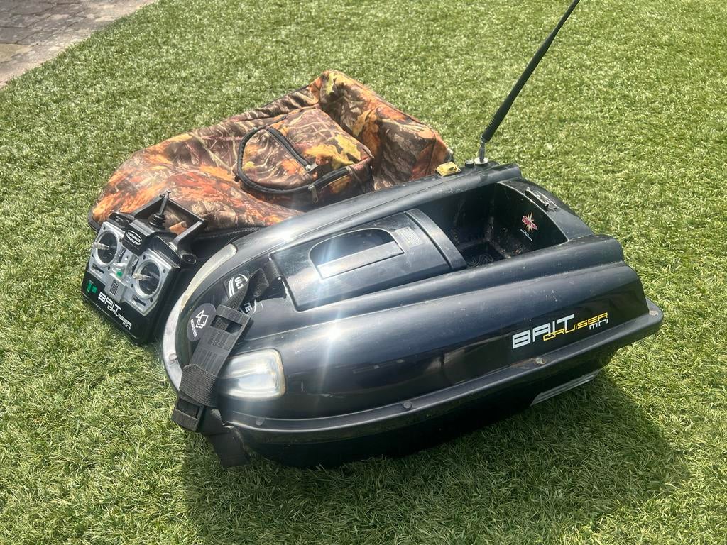 Baitcruiser Mini voerboot - Compleet met afstandsbediening, Ophalen of Verzenden, Gebruikt, Overige typen
