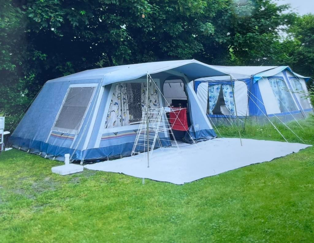 Bungalowtent, Ophalen, Gebruikt