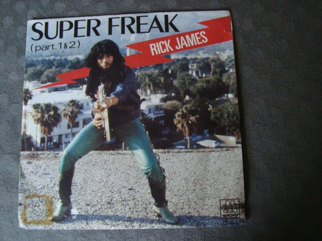 Rick james - super freak ( part 1 &amp; 2 ), Ophalen of Verzenden, Zo goed als nieuw, Pop, Single