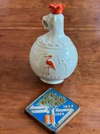 BOOTZ KRUIKJE (BEATRIX) + TEGEL REG.JUBILEUM WILHELMINA, Verzenden, Zo goed als nieuw, Kaart, Foto of Prent