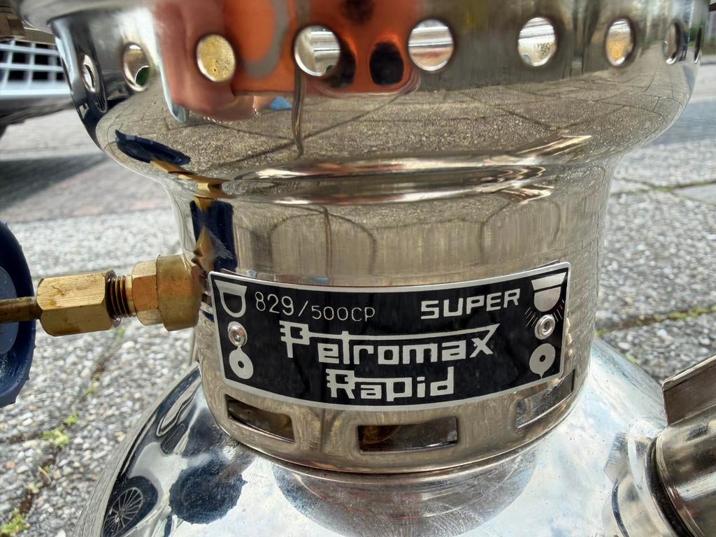 Petromax 829/500CP Super Rapid Petroleumlamp, Ophalen