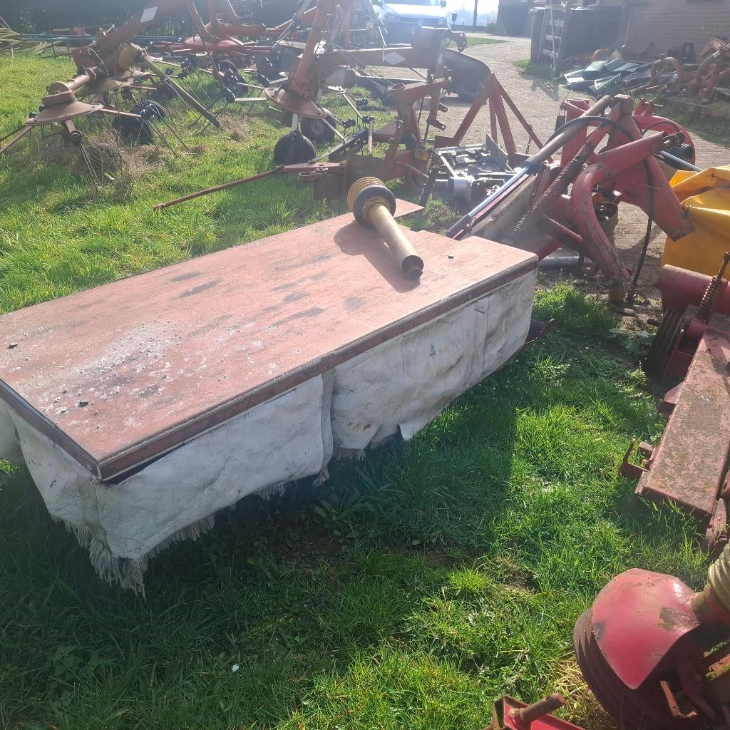 Kuhn GMD 44 schijvenmaaier Kuhn GF 5000 hooischudder, Ophalen of Verzenden, Weidebouw