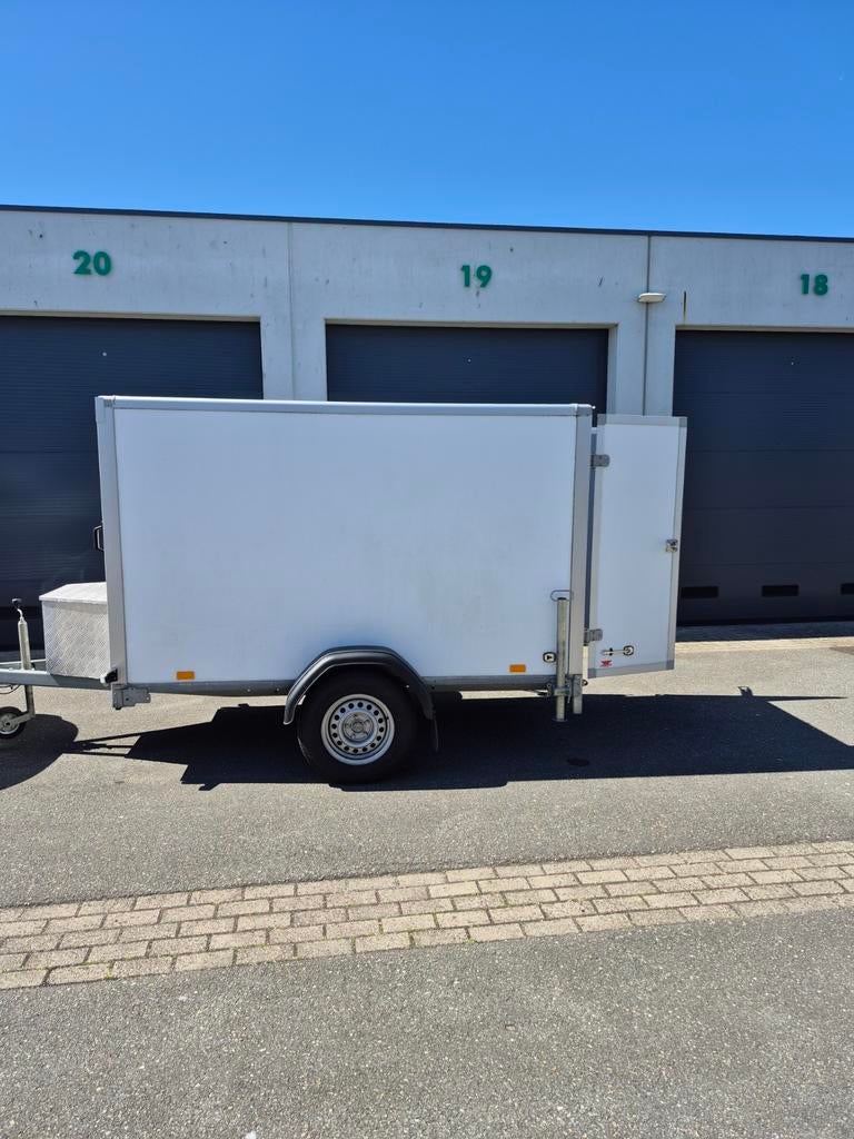 Gesloten aanhangwagen izgs, Auto diversen, Aanhangers en Bagagewagens, Ophalen of Verzenden