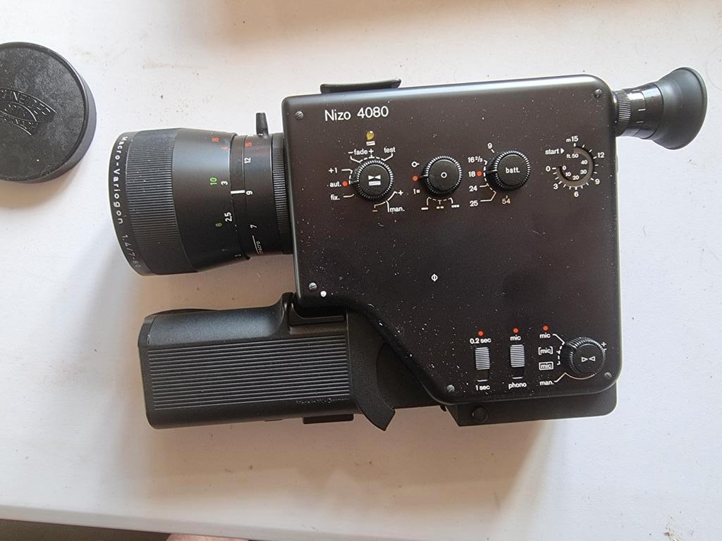 Nizo 4080 Super 8 film camera, Ophalen of Verzenden, 1980 tot heden, Filmcamera
