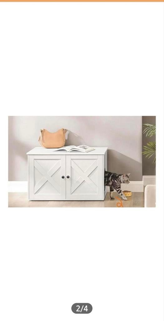 Luxe kattenbak kast, Ophalen of Verzenden