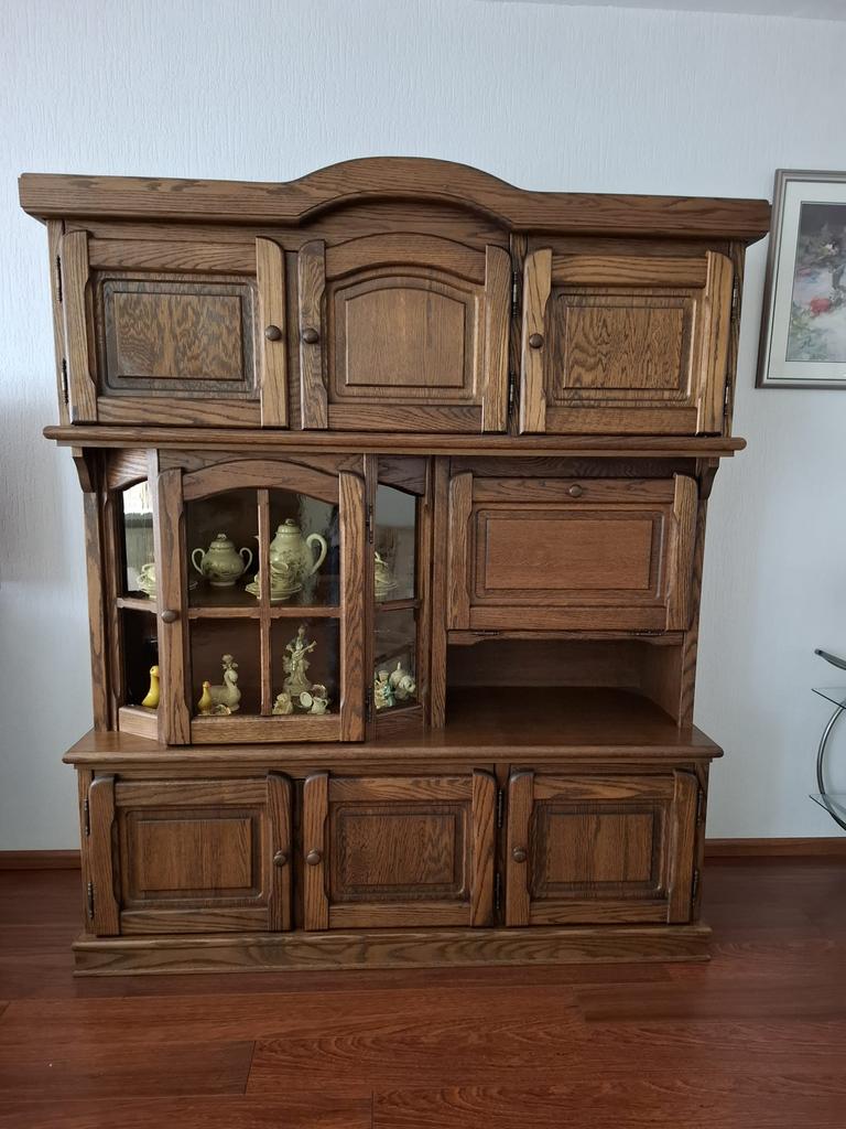 Kast eikenhout, Ophalen