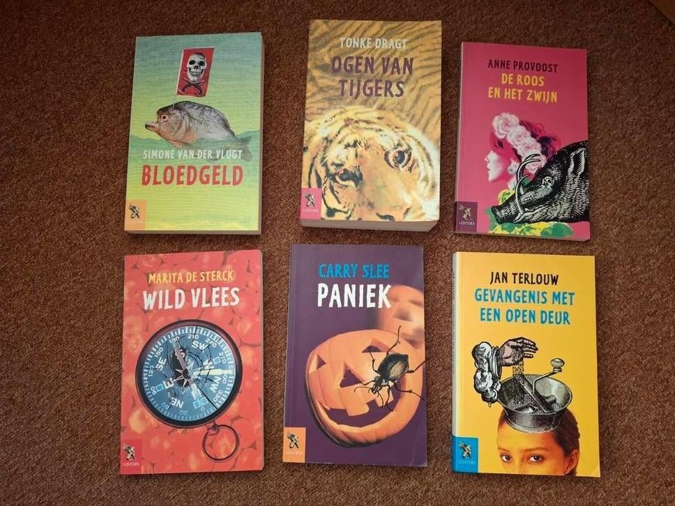 Jonge Lijsters 2003 - Complete set van 6 boeken, Ophalen of Verzenden, Zo goed als nieuw