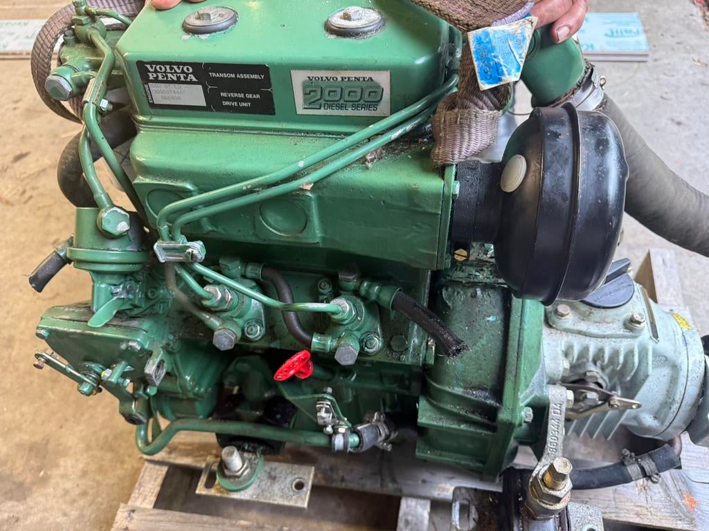 Volvo Penta MD2002 inboard diesel * 415 draaiuren * compleet, Watersport en Boten, Accessoires en Onderhoud, Gebruikt, Motor en Techniek