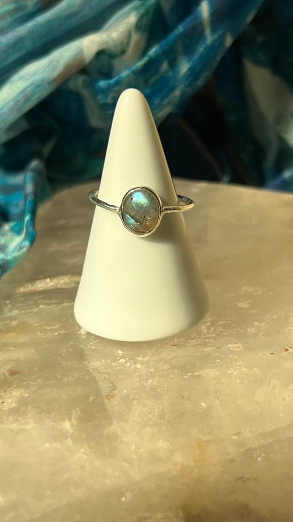 Labradoriet beschermt aura straling geluk intuïtie magie TIP, Blauw, Nieuw, Ophalen of Verzenden, 17 tot 18