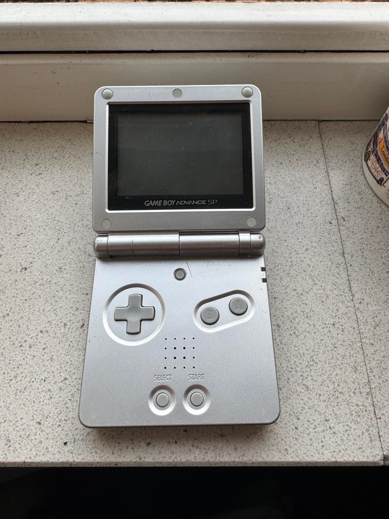 Gameboy Advanced SP Grijs, Ophalen, Gebruikt, Game Boy Advance SP
