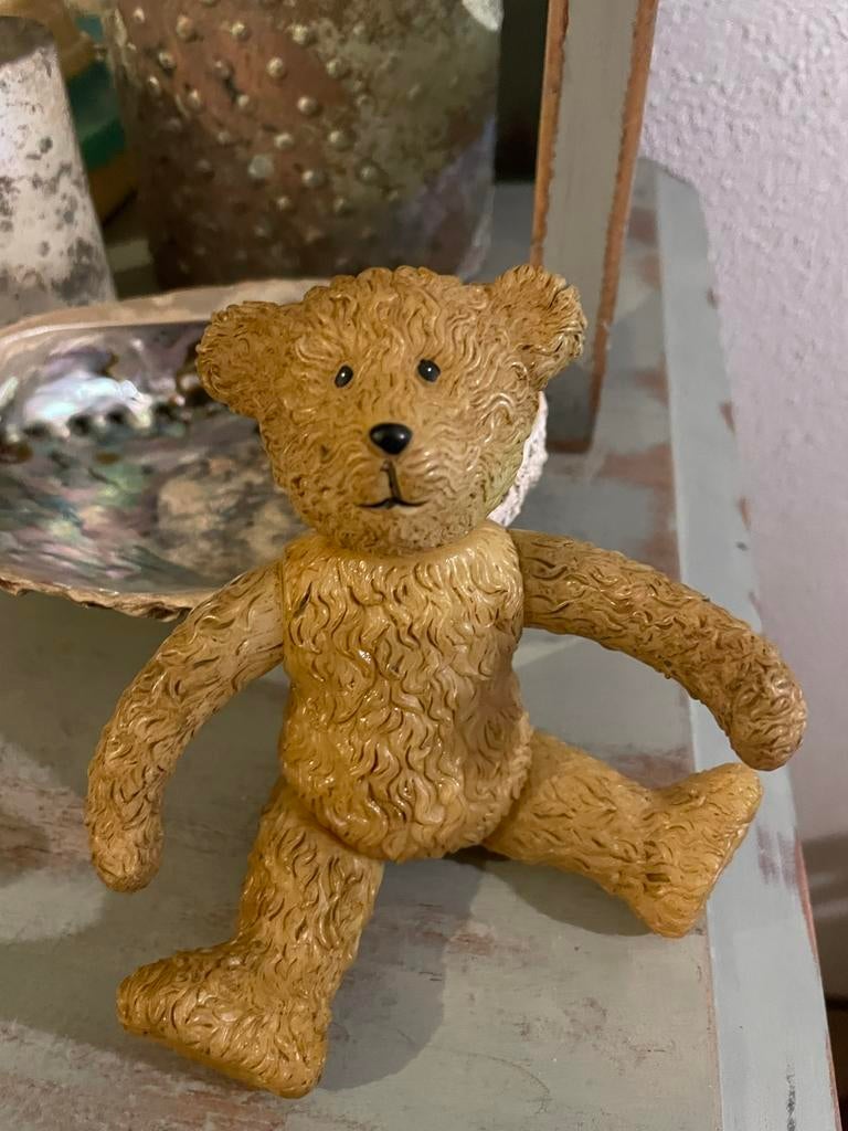 Vintage teddybeer beer teddy retro, Ophalen of Verzenden, Zo goed als nieuw