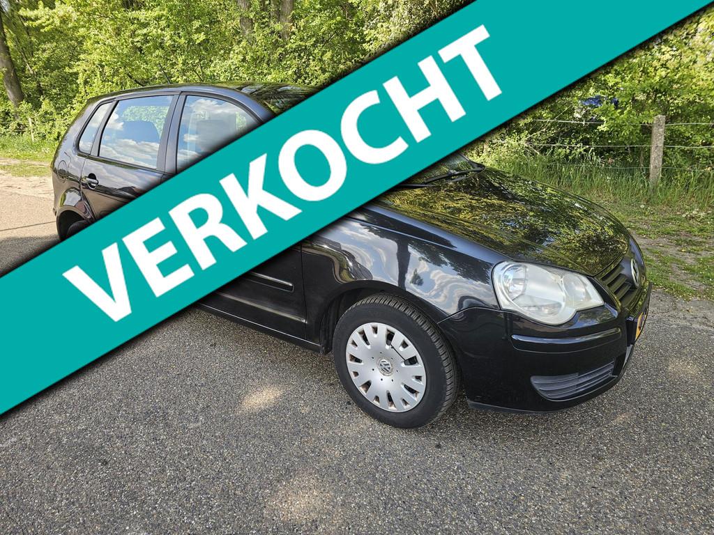 Volkswagen Polo 1.4-16V Optive, Voorwielaandrijving, 4 cilinders, Zwart, Bedrijf