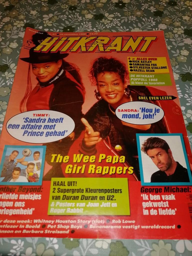 Hitkrant - 26 November 1988, Ophalen of Verzenden, Muziek, Film of Tv