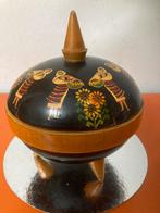 Vintage Houten Boldoosje op 3 Pootjes - Jaren '70, Ophalen of Verzenden