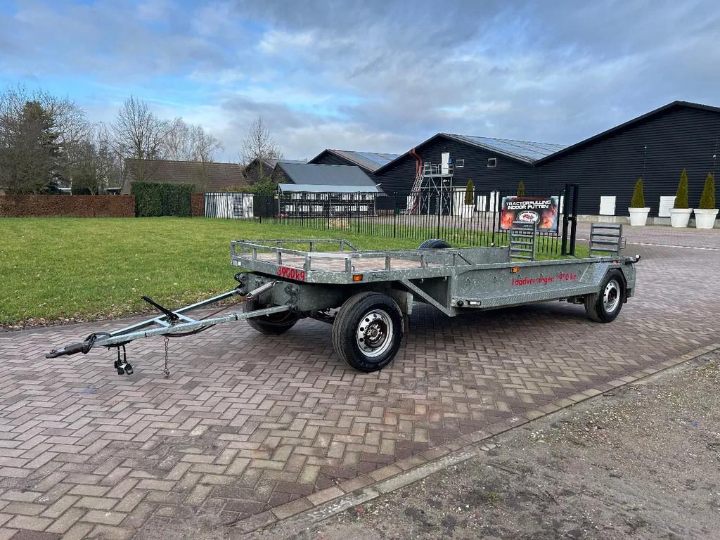 VELDHUIZEN schamel aanhangwagen 5.2 ton Hydro stop, Auto diversen, Aanhangers en Bagagewagens, Gebruikt