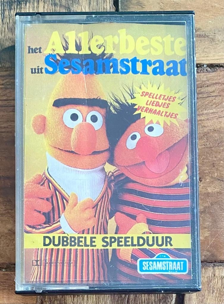 Sesamstraat – Het Allerbeste (1985) Cassette, Gebruikt, Kinderen en Jeugd, 1 bandje, Ophalen of Verzenden