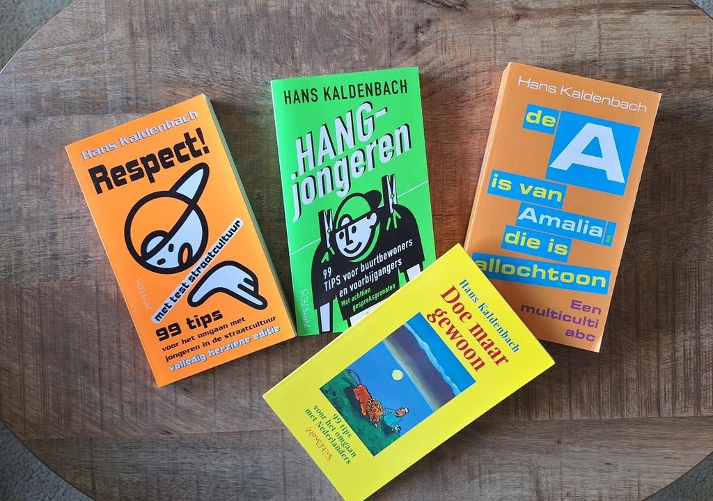 4 boeken van Hans Kaldenbach over straatcultuur, Boeken, Ophalen, Gelezen, Hans Kaldenbach