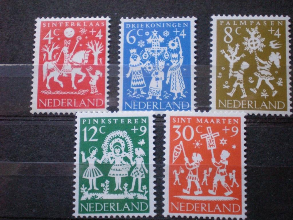 Nederland NVPH 759-763 Postfris ( T 46)..€ 0,45, Postzegels en Munten, Verzenden
