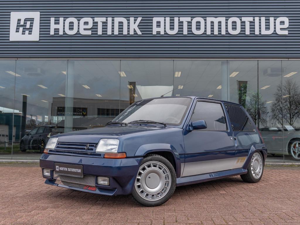 Renault 5 1.4 GT Turbo | Zeer goede staat, Auto's, Oldtimers, Voorwielaandrijving, Zwart, 116 pk, Bedrijf