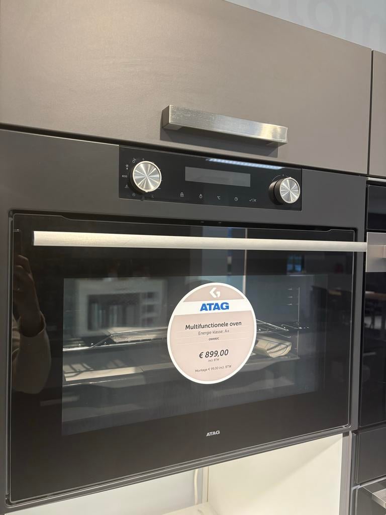 Atag Multifunctionele Inbouw Oven, Witgoed en Apparatuur, Ovens, Nieuw, Inbouw, Oven met grill, 45 tot 60 cm, 45 tot 60 cm, Hete lucht