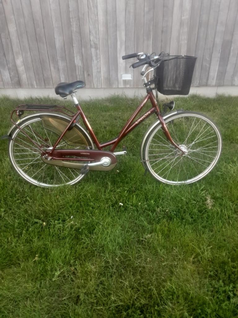 Union damesfiets in goede staat, Fietsen en Brommers, Versnellingen, Trommelrem, Ophalen, Overige merken