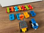 13X Duplo treinwagons, graafmachine en kar, Ophalen of Verzenden, Gebruikt, Losse stenen, Duplo