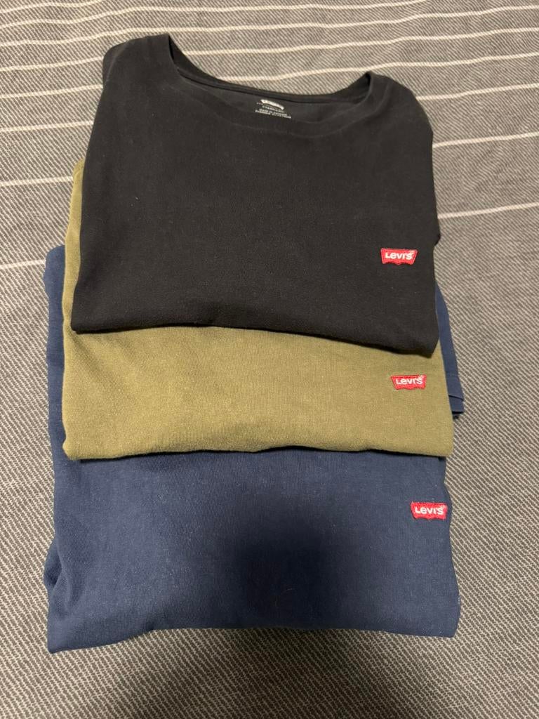 3x levi s shirts xl, Kleding | Heren, T-shirts, Ophalen, Zo goed als nieuw, Maat 56/58 (XL)