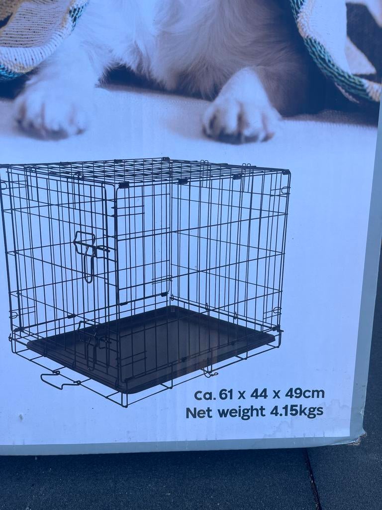 Hondenbench voor kleine hond – 614449 cm, Dieren en Toebehoren, Ophalen, Zo goed als nieuw