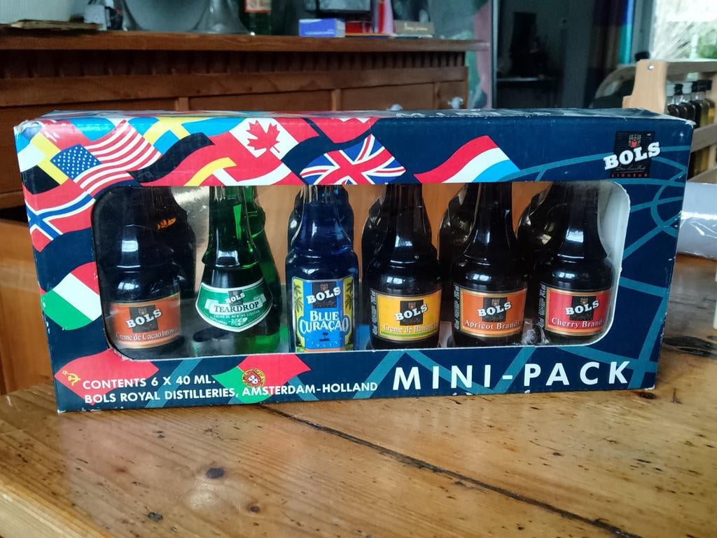 Bols Mini-Pack likeur.  Oud maar nog nieuw., Ophalen of Verzenden, Nieuw