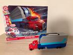 Transformers Earthspark Optimus Prime Battle Trailer, Overige generaties, Ophalen of Verzenden, Zo goed als nieuw, Autobots
