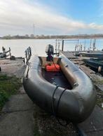 RUBBERBOOT MET MOTOR (evt te ruil), Ophalen of Verzenden, Zo goed als nieuw, Motor en Techniek, Motorboot