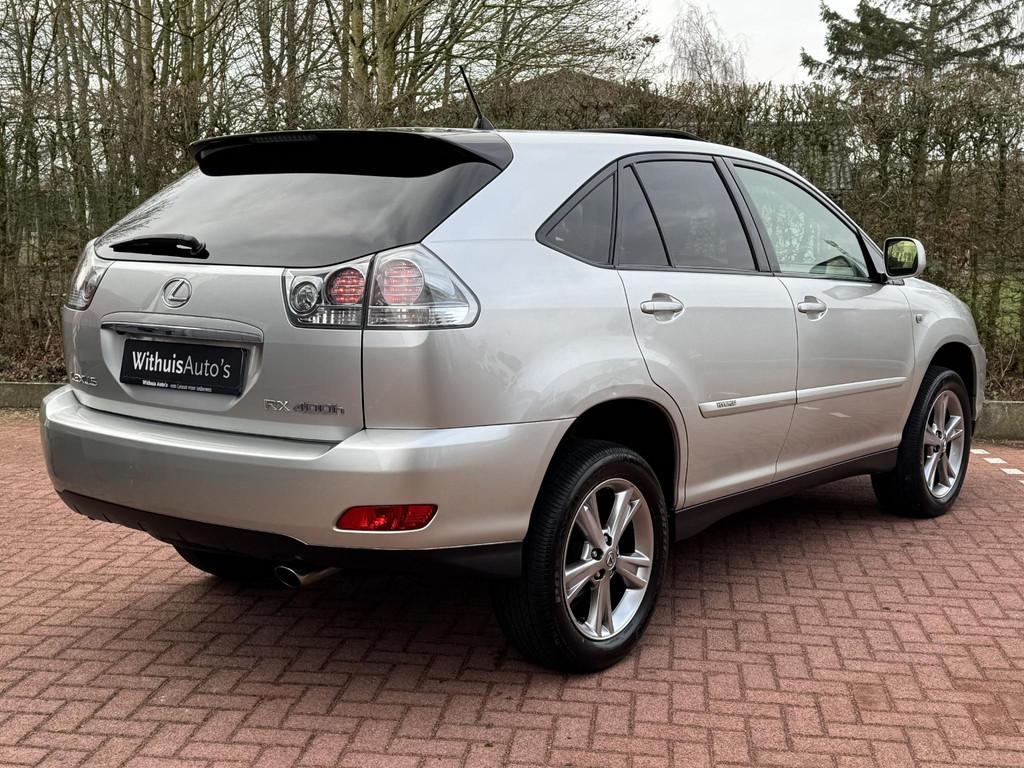 Lexus RX400h YOUNGTIMER MarkLevinson Dakraam GARANTIE INCLUS, Auto's, Lexus, Automaat, Stof, Gebruikt, Plug-in hybride