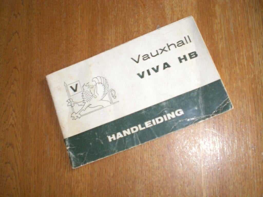 oude handleiding 1970  Vauxhall Viva HB, Ophalen of Verzenden