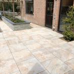keramische terrastegels Beige Gold 60x60x3 cm - TOPPRIJS, Tuin en Terras, Ophalen of Verzenden, Nieuw, Keramiek, Terrastegels