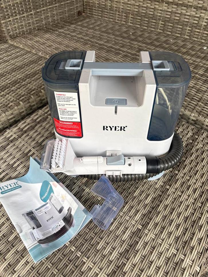 RYER Tapijtreiniger/Meubelreiniger/Vlekkenreinger, Doe-het-zelf en Verbouw, Reinigingsmachines, Zo goed als nieuw, Overige typen