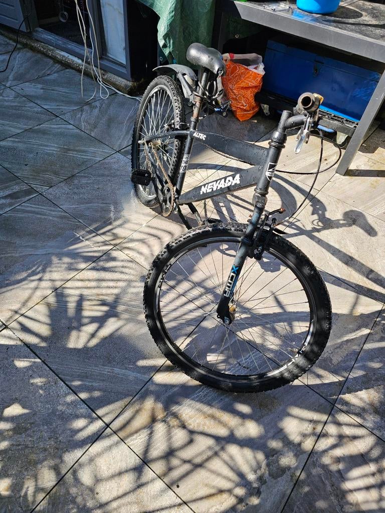 Stoere jongensfiets 26 inch - Altec Nevada, Fietsen en Brommers, Gebruikt, Velgrem, Versnellingen, Altec Nevada