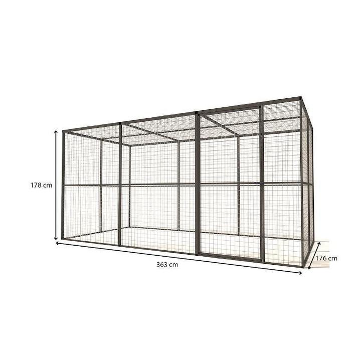 Aluminium Kippenren Lilly, Dieren en Toebehoren, Pluimvee | Toebehoren, Nieuw, Kippenhok of Kippenren, Ophalen of Verzenden