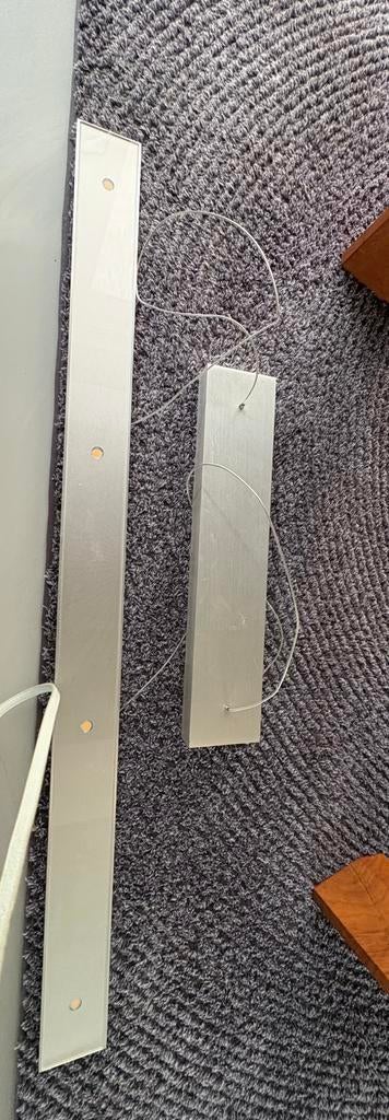 Moderne hanglamp, Huis en Inrichting, Lampen | Hanglampen, Ophalen of Verzenden, Gebruikt, 75 cm of meer