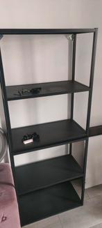 2x IKEA Enhet bovenkastelement met planken, antraciet, Ophalen, Zo goed als nieuw