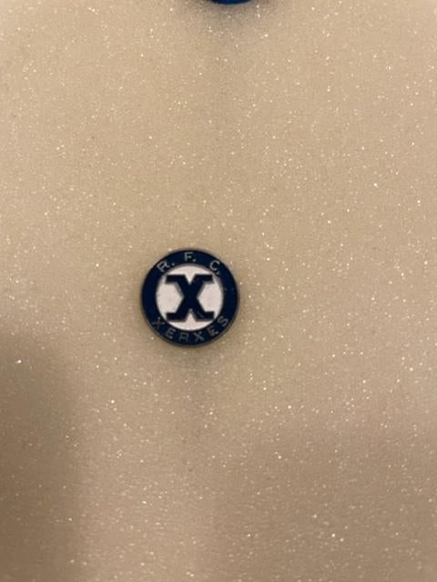 XERXES voetbal speldje, Ophalen of Verzenden, Zo goed als nieuw, Overige onderwerpen