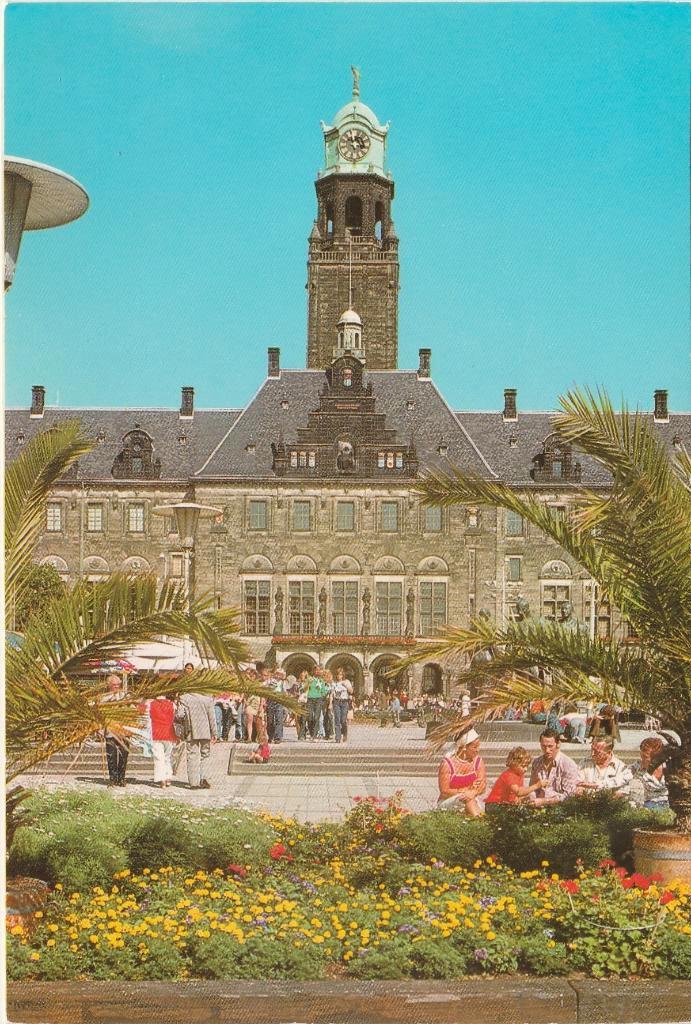 ROTTERDAM Stadhuis, Verzamelen, Ansichtkaarten | Nederland, Ongelopen, Zuid-Holland, 1960 tot 1980, Verzenden
