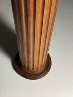 Grote zuil sokkel eiken klassiek, Ophalen of Verzenden, Zo goed als nieuw