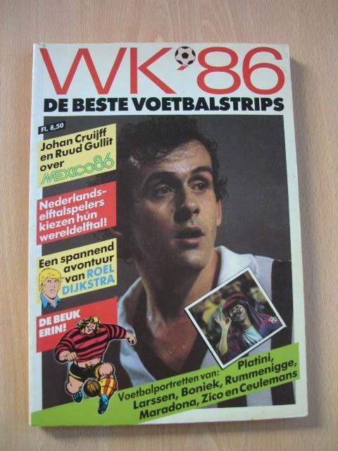 WK, Wereldkampioenschap voetbal 1986, de beste voetbalstrips, Boeken, Stripboeken, Gelezen, Eén stripboek, Ophalen of Verzenden