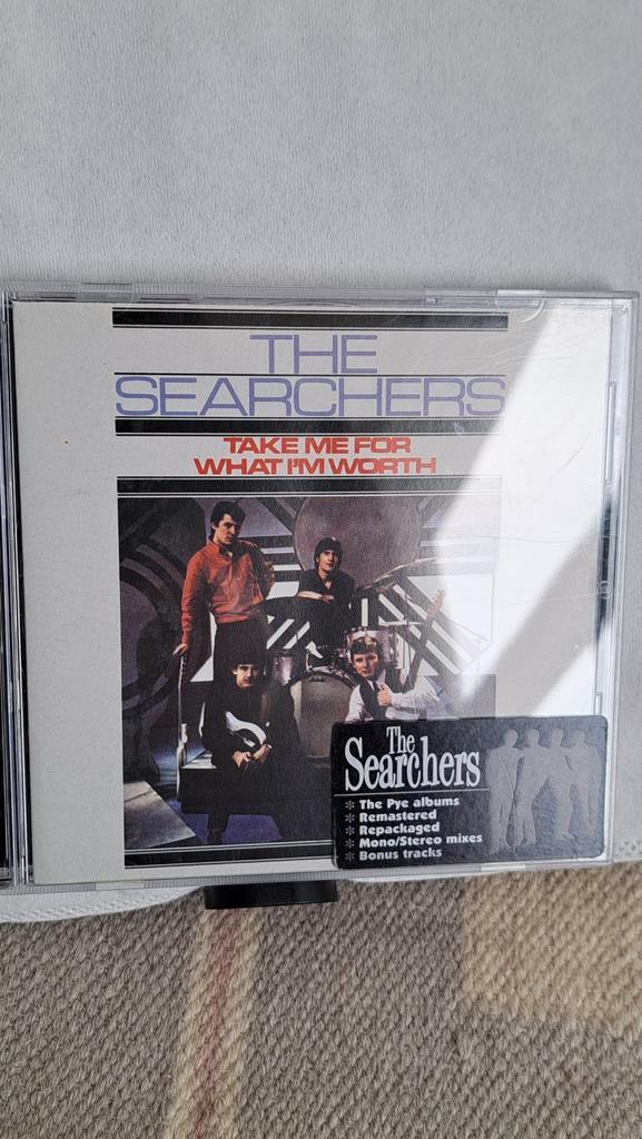 Cd The Searchers  ,take me for what i'm worth,, Cd's en Dvd's, Cd's | Pop, Zo goed als nieuw, 1960 tot 1980, Ophalen of Verzenden