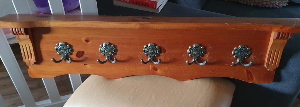 Kapstok, Huis en Inrichting, Woonaccessoires | Kapstokken, Gebruikt, Minder dan 100 cm, Hout, Ophalen