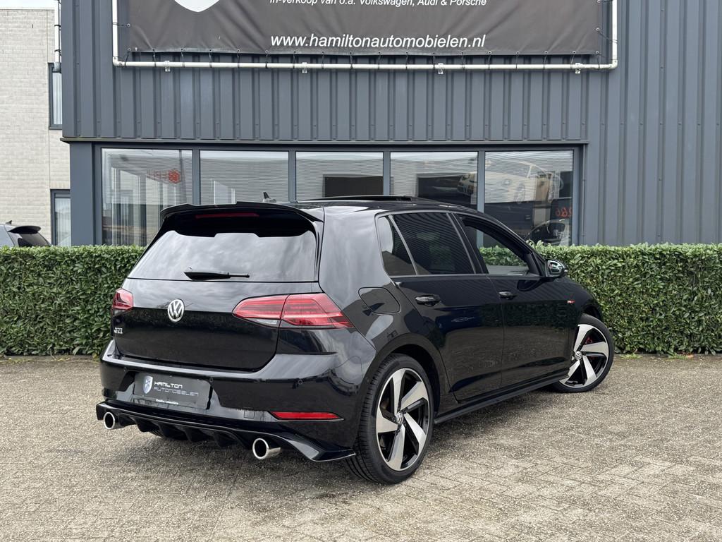 Volkswagen Golf 7,5 GTI 2.0 TSI 230pk DSG / Aut. Full Option, 4 cilinders, Zwart, Leder, Golf