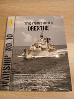 HRMS Drenthe Destroyer Kon Marine Schip Lanasta Warship Boek, Ophalen of Verzenden, Zo goed als nieuw, Boek of Tijdschrift