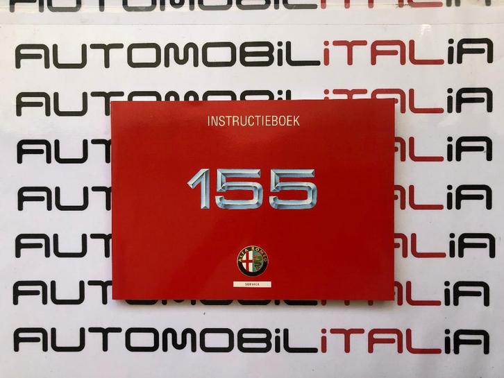 Alfa Romeo 155 1995 instructieboek, Auto diversen, Handleidingen en Instructieboekjes, Ophalen of Verzenden