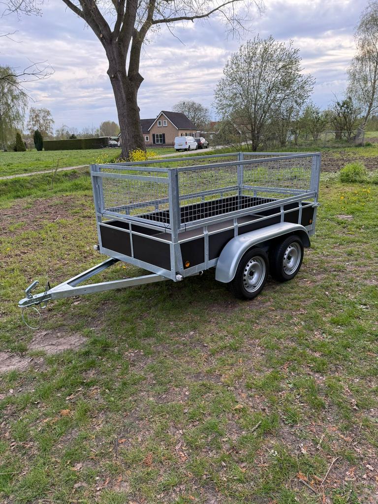 Nieuwe Tandemasser met Loofrekken L 257 x B 130, Ophalen, Nieuw